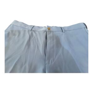 Blue Flat Front Casual Shorts by Pro Tour